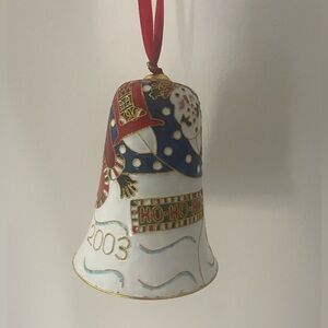 Vtg Dillard Cloisonné Enamel Christmas Ornament 2003